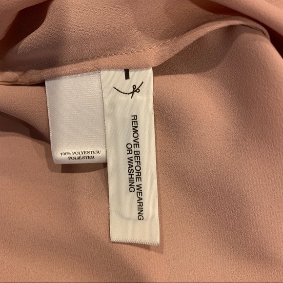 ANN TAYLOR :: Ruffled Shell Soft Cameo Size M - Picture 6 of 8